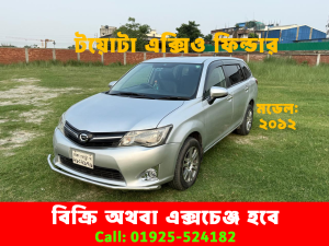 Toyota Axio Fielder 2012